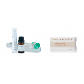 Dermaroller kit for dype rynker
